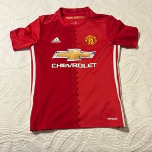 Red Manchester United Ibrahimovic jersey